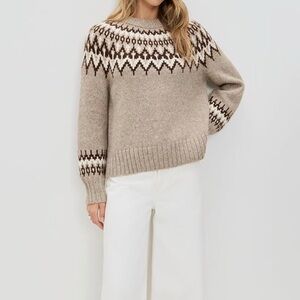 Jenni Kayne Thatcher Crewneck Sweater Small NEW!